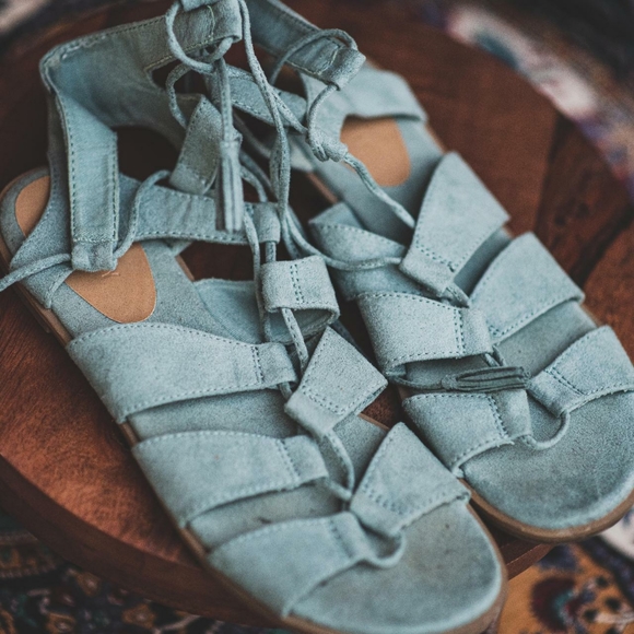 Lace Up Gladiator Sandal - Picture 2 of 3